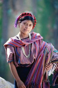 Mujer maya (San Juán Atitlán, Guatemala).