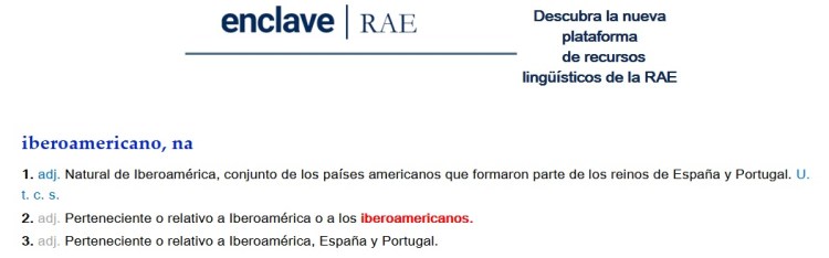Iberoamericano RAE